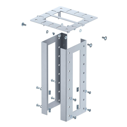 OBO Bettermann - Deckenanschluss für Installationssäule Deckenbefestigung ISS160160DB WA für Industriesäule