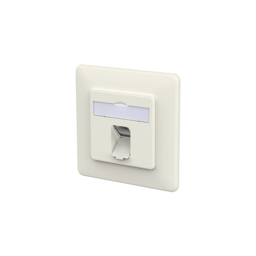Metz Connect - Kommunikationsanschlussdose Kupfer RJ45 Anschlussdose LSA++ 130E371002-I reinweiß