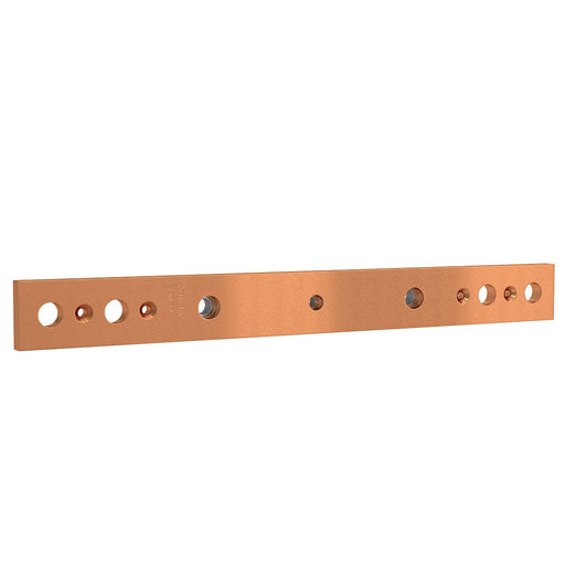 ABN - Sammelschienenklemme CU-Schiene FB2 40x10mm ABNPC30142 waagrecht gelocht − 50 Stück