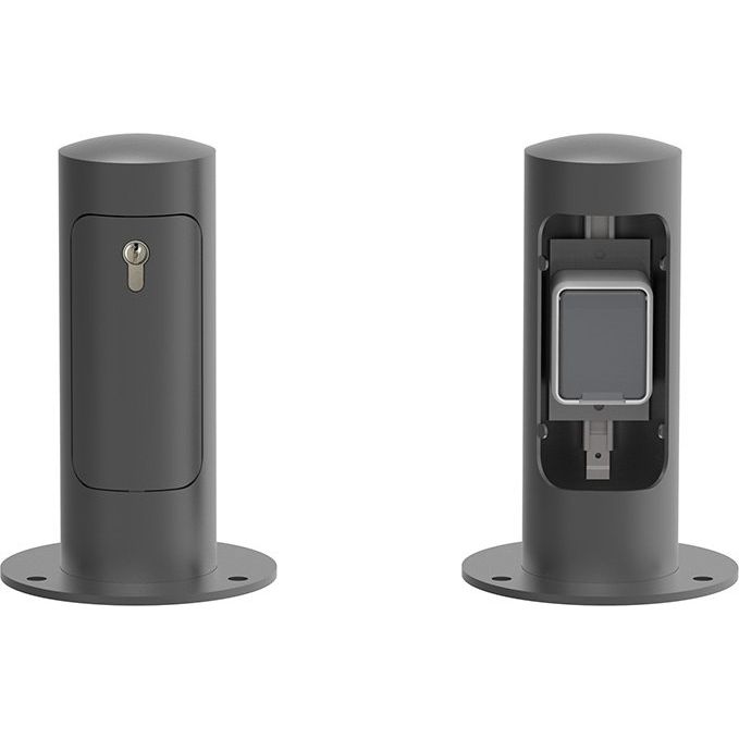 Leipziger Leuchten - Licht-/Energiesäule Miniversorgungspoller 9.883.0002.501S 1xSchutzk. 250V/16A