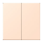 Jung - Abdeckung/Bedienelement für Installationsschalterprogramme Wippe 2fach LC 995 228 rose pale (32091)