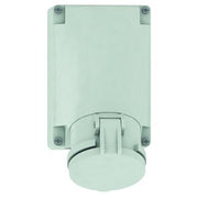 Bals Elektrotech - CEE-Steckdose (IEC 60309) Wandsteckdose 11889 5p >50V grau 1h