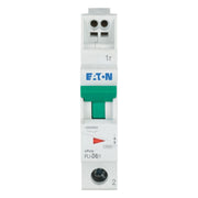 Eaton - Leitungsschutzschalter PLI-D6/1 D 6A, 1p Steckkl