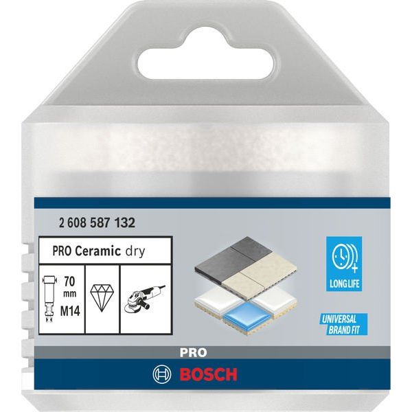 Bosch - Bohrer PRO Ceramic dry 2608587132 Trockenbohrkrone 70