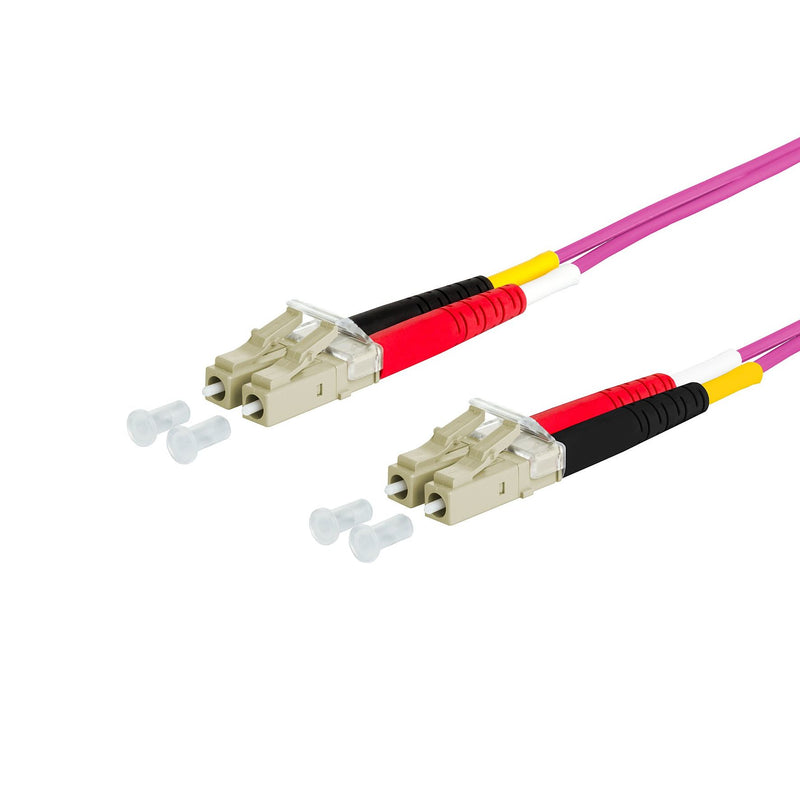 Metz Connect - Patchkabel LWL Duplexkabel LC/LC 151S1JOJOA0E 50,0 OM4 10m