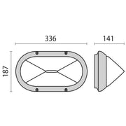 Performance in Light - Decken-/Wandleuchte Wand- und Deckenleuchte 001800 1x75W IAA A60