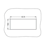 WAGO - Geräteanschluss für steckbare Gebäudeinstallation Snap-In-Stecker 770-794 4-polig,Kod. B,pink − 100 Stück
