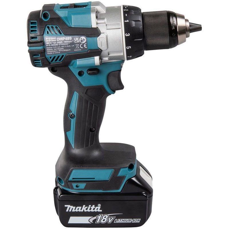 Makita - Bohrschrauber (Akku) Akku-Schlagbohrschrauber DHP489Z 18V