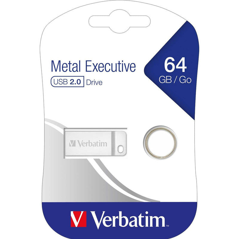 Verbatim - Speichermedium digital USB-Stick 64GB 2.0 98750 si Metal Executive