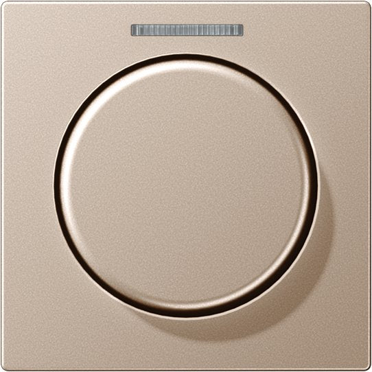 Jung - Abdeckung/Bedienelement für Installationsschalterprogramme Abdeckung für Drehsensor A 1540 KO5 CH champagner