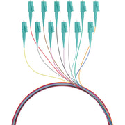 EFB-Elektronik - LWL-Pigtail LC Faserpigtail G50/125 O3482.2 (VE12Satz) 2m, OM3