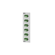 Metz Connect - Patchpanel LWL OpDAT REGpro Frontplatte 15024A7606-E 6xLC-D APC OS2