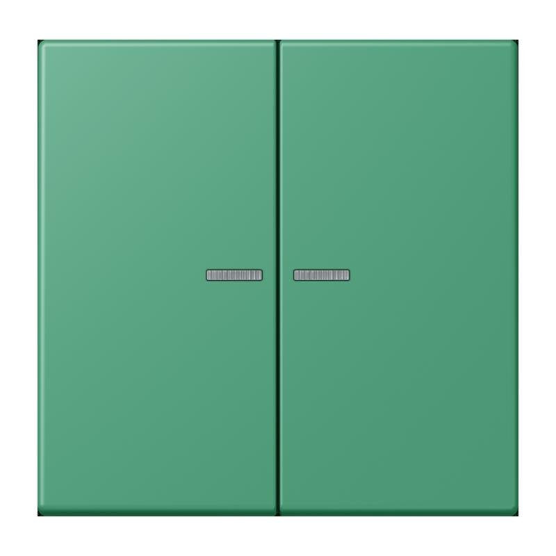 Jung - Bedienelement intelligent Taster 2fach BT LC 17102 250 vert 59