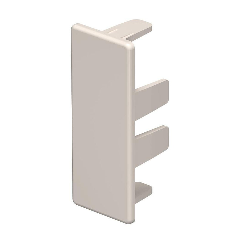 OBO Bettermann - Endstück für Leitungsführungskanal Endstück WDK HE20050CW − 10 Stück
