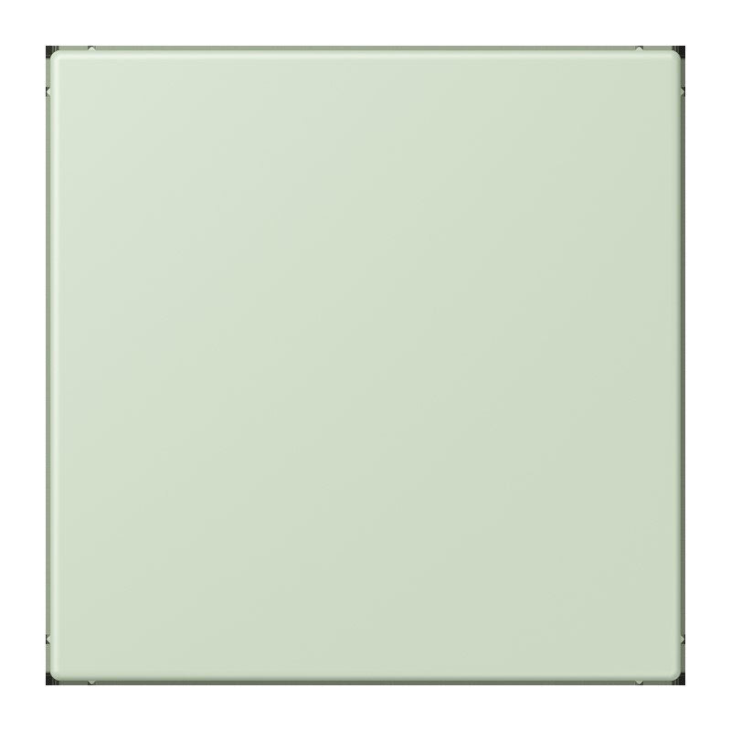 Jung - Abdeckung/Bedienelement für Installationsschalterprogramme Blind-Abdeckung (gerastet) LC 994 B 218 vert anglais pale
