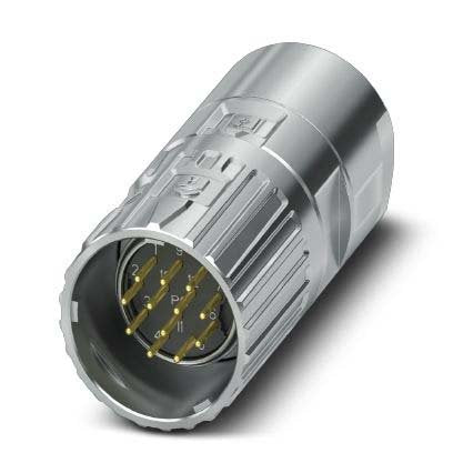 Phoenix Contact - Rundsteckverbinder, feldkonfektionierbar (Industriesteckverbinder) Kabelsteckverbinder M23-12P2N8A8004S − 1 Stück