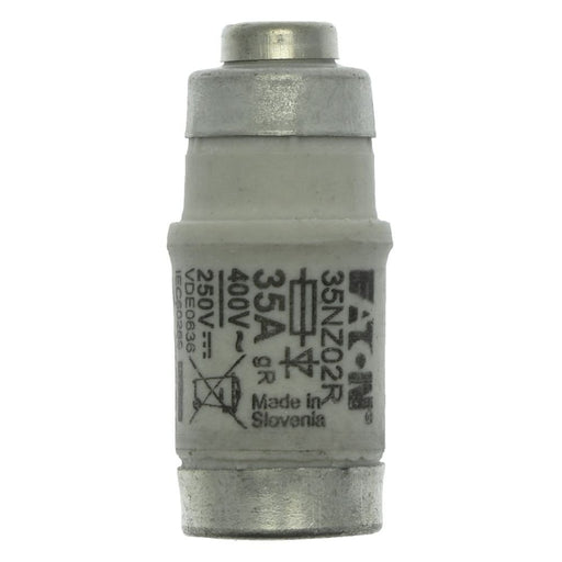 Eaton - D0-Sicherungseinsatz Sicherungseinsatz Nieders. SICHERUNG-#35NZ02R 35A AC 400V 50kA − 10 Stück