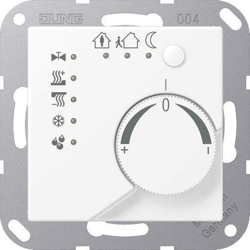 Jung - Bussystem-Raumtemperaturregler KNX-Stetigregler A 2178 TS WWM schneeweiß matt