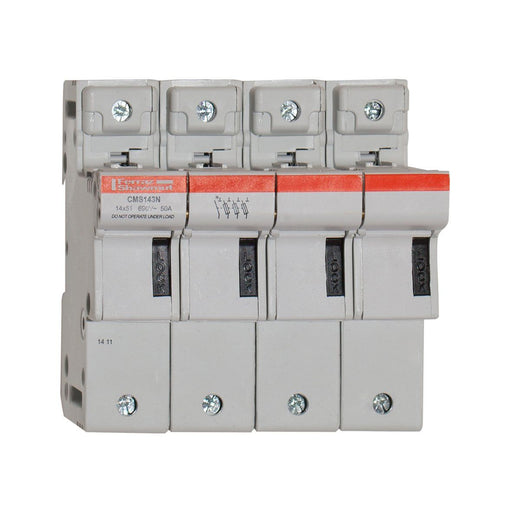 Mersen - Halter für zylindrische Sicherung Sicherungshalter CMS143N 14x51 50A 3+N-p