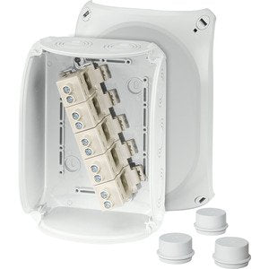 Hensel - Dose, Gehäuse für Montage auf der Wand/Decke Kabelabzweigkasten DK 1616 G 6-16qmm