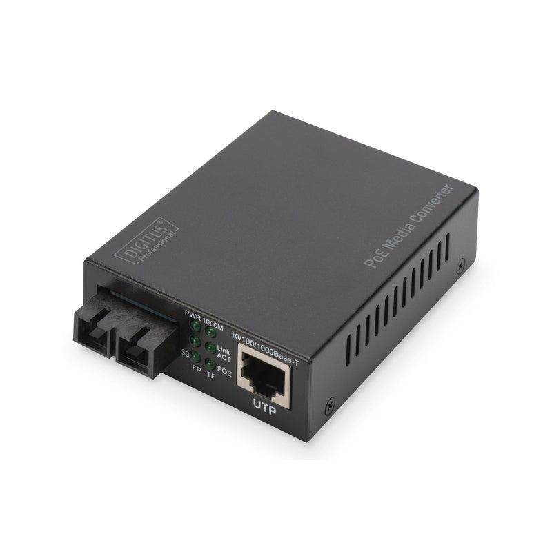 DIGITUS - Media Konverter Gigabit Medienkonverter DN-82150 RJ45 / SC, MM, PSE
