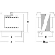 Redur - Einphasen-Steuertransformator Einphasen-Trafo CSTN320/230V/5/24 Schraub/Steckanschl