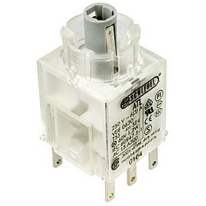 Schlegel - Hilfsschalterblock Leucht-Tastkontaktgeber ATL f.T5.5K, 1Ö+1S