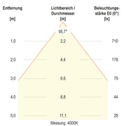 EVN Lichttechnik - Decken-/Wandleuchte LED-Deckeneuchte DSM54180125 CCT Switch, ML