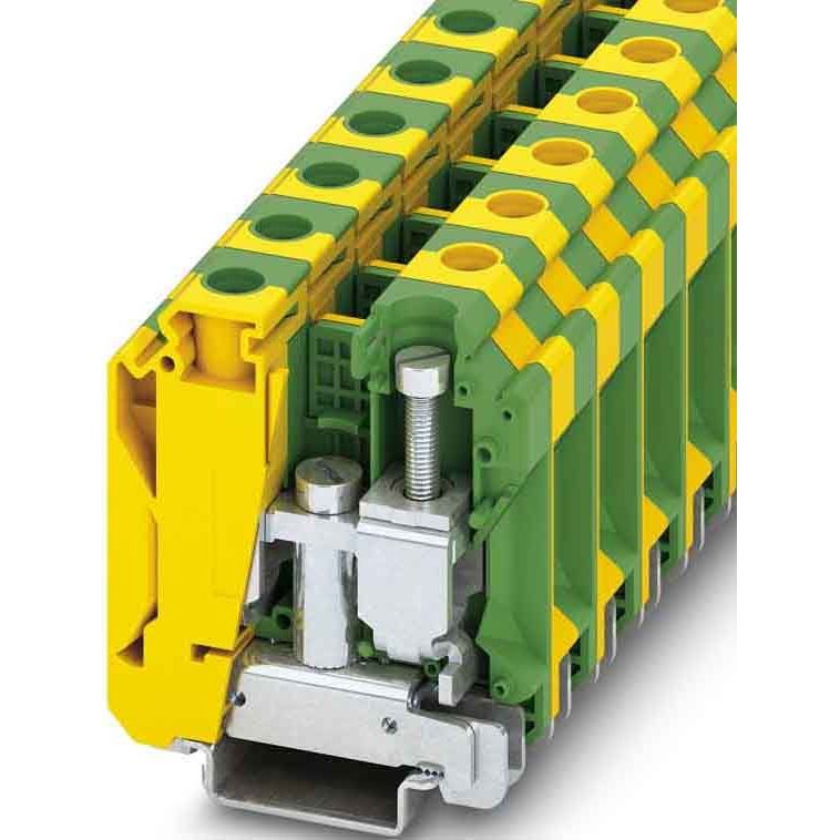 Phoenix Contact - Schutzleiter-Reihenklemme USLKG 35 N 125A,10-35qmm,gn-ge