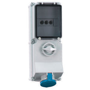 Bals Elektrotech - CEE-Steckdose abschaltbar, abgesichert (IEC 60309) Wandsteckdose abschaltbar 17027 abgesichert 16A 4p
