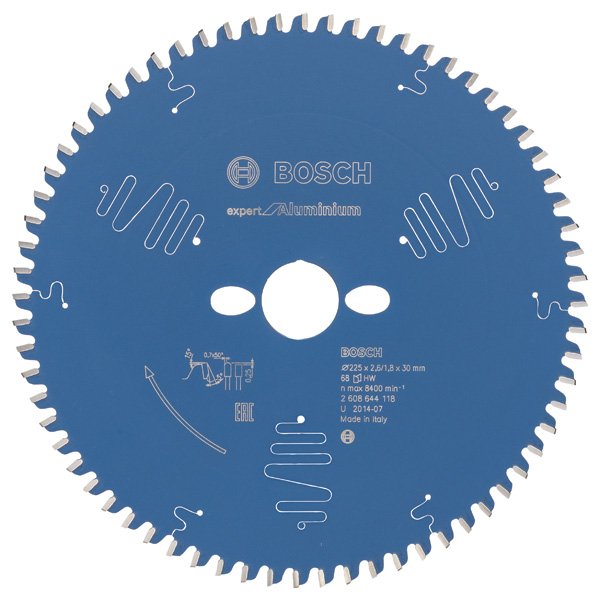 Bosch - Kreissägeblatt Expert for 2608644118 Aluminium T 225 x 30