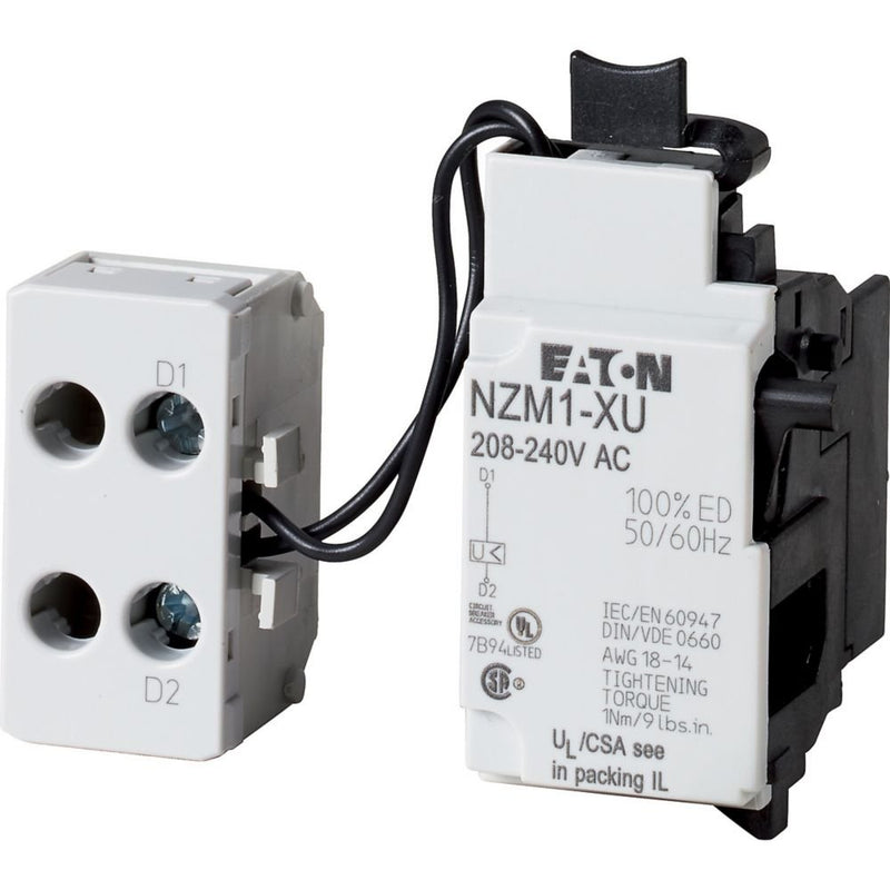 Eaton - Unterspannungsauslöser NZM1-XU60AC m.seitl.Kl.-böckchen