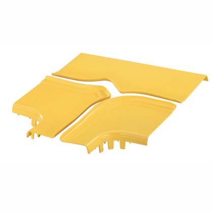 Panduit - Deckel Bogen für Kabeltragsystem Deckel horizontal FRTSC12W6LYL 150mm x 100mm