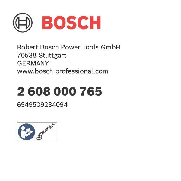 Bosch - Stützteller für Schleifwerkzeug Stützteller, Zwischenlage, 2608000765 215 mm