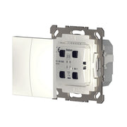 Theben - Bussystem-Jalousieaktor 2/4-fach Funk-Taster PJ 1 RF KNX mit Schaltaktor KNX