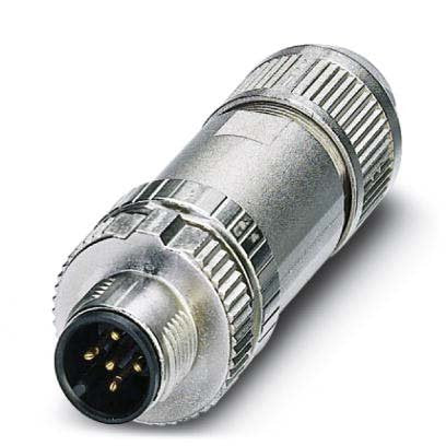 Phoenix Contact - Rundsteckverbinder, feldkonfektionierbar (Industriesteckverbinder) Bussystem-Steckverbinder SACC-M12MS-5PL SH DN