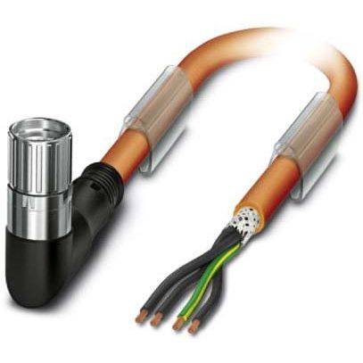 Phoenix Contact - Energiekabel < 1 kV, für ortsveränderlichen Einsatz Kabelstecker K-5E-OE/5 #1620419 5 m, orange − 2 Stück