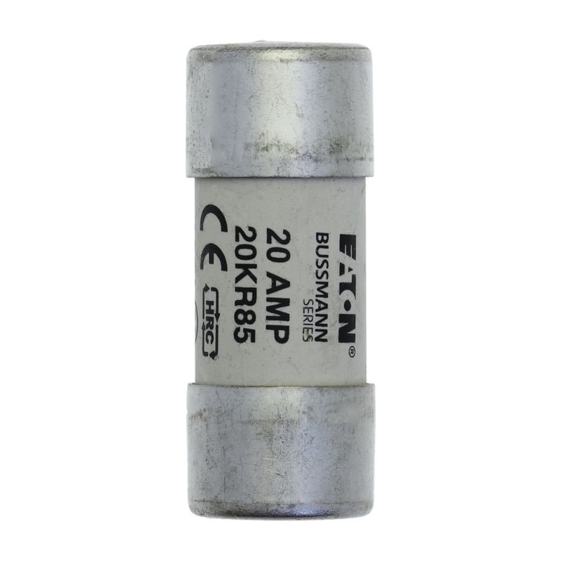 Eaton - Zylindrische Sicherung Sicherungseinsatz 20KR85 20 A, AC 415 V − 20 Stück