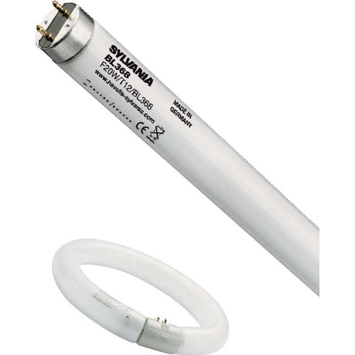 Feilo Sylvania - UV-Lampe Leuchtstofflampe F 40W T12 2F 368 BL T12/2F Blacklight − 25 Stück