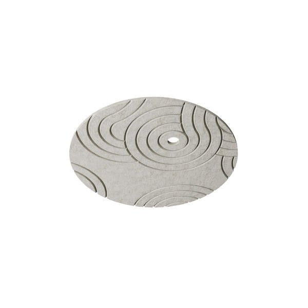 Brumberg Leuchten - Mechanisches Zubehör/Ersatzteile für Leuchten Akustikpaneel D595mm 85020454 Aus. D68mm, mushroom