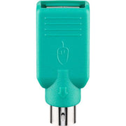 Goobay - Kommunikationstechnik-Adapter USB-Adapter 68919 grün