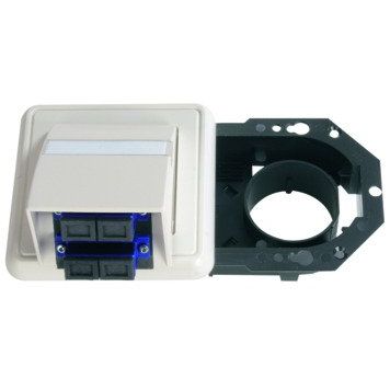 Telegärtner - Kommunikationsanschlussdose LWL Anschlussdose OAD 100022450 1-f. 2xSC-D aws