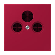Jung - Einsatz/Abdeckung für Kommunikationstechnik Abdeckung für Sat/BK-Dose LC 990 SAT 229 rouge carmin (32100)