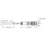 Turck - Induktiver Näherungsschalter Sensor BI1U-EH04 #4602123 induktiv