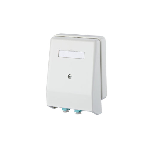 Metz Connect - Kommunikationsanschlussdose LWL OpDAT 4 AP 2xLC-D OM3 1501127702-E