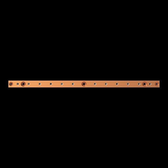 Striebel&John - Sammelschiene Innenausbau Modul ZXM1212 3FB 30x10