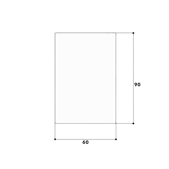 GGK - Endstück für Leitungsführungskanal LFG-Endplatte 60x90 gr 1186 − 4 Stück
