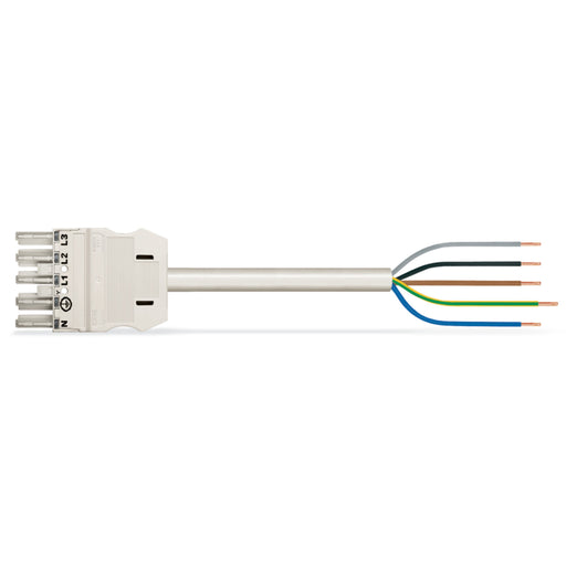 WAGO - Konfektionierte Leitung für steckbare Gebäudeinstallation konfekt. Anschlussleitung 771-9395/167-202 Cca,Buchse
