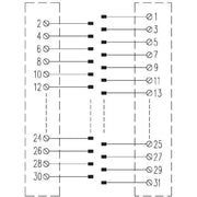 Weidmüller - Übergabemodul SPS-Ein-/Ausgangs-Modul SKH 31 LP 250VAC RH1 digital