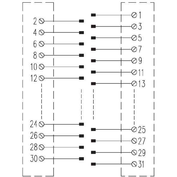 Weidmüller - Übergabemodul SPS-Ein-/Ausgangs-Modul SKH 31 LP 250VAC RH1 digital